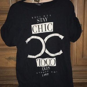 “New York Stay Chic Cool Stay Los Angeles 1992”Tee